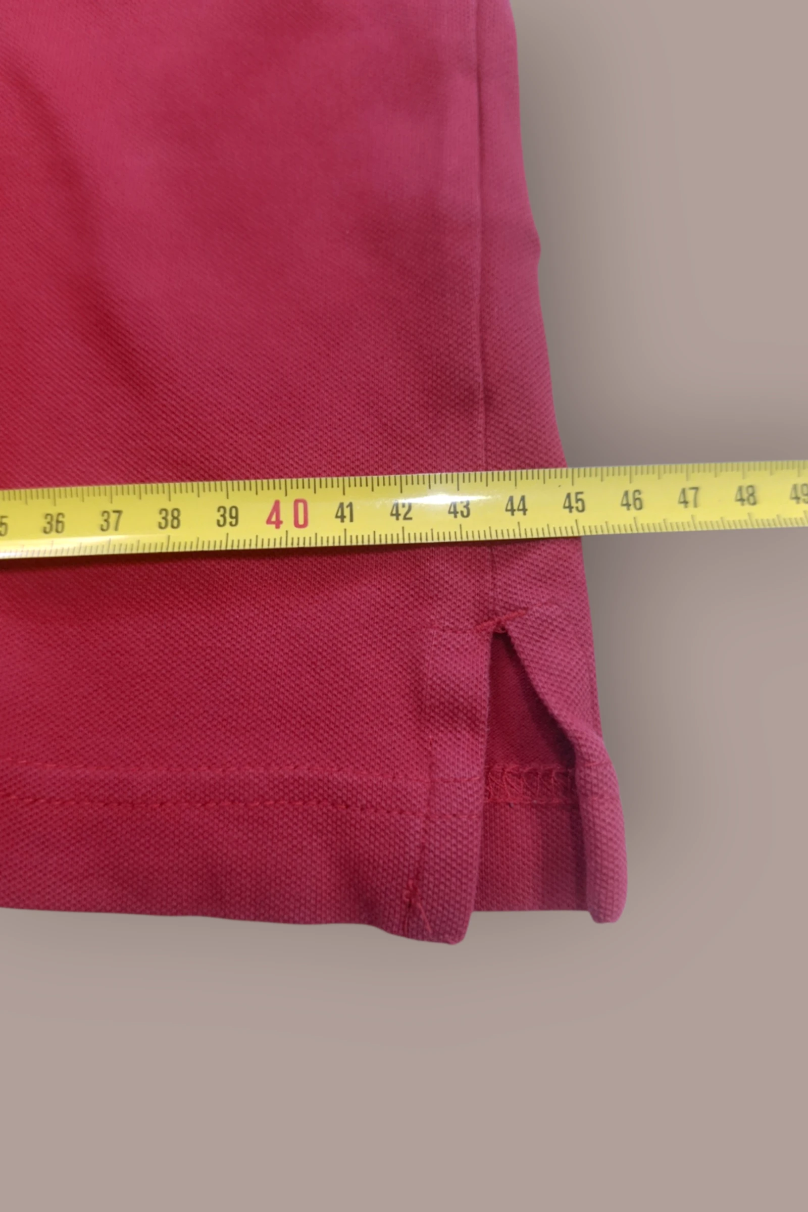 | Polo Hollister Masculino | Cor Vermelha | Short Elástico | Manga Casual | Tamanho PP | – photo 7